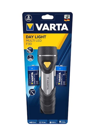 Varta Day Light Multi Led F30 Led El Feneri Siyah