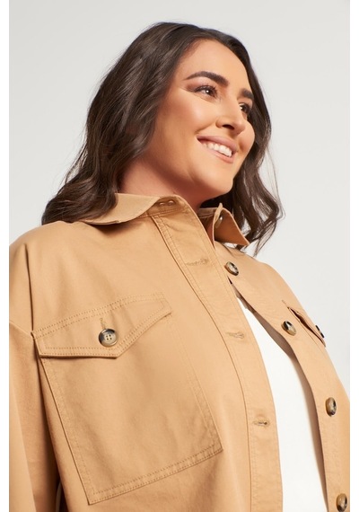 Myline Oversize Ince Ceket (532245056)