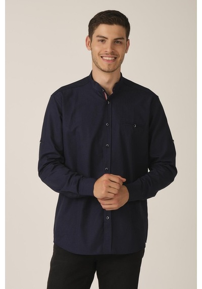 Alexander Gardi Alexandergardı Katlanır Kol Regular Fit Erkek Gömlek E21-32506