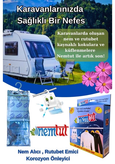 Nem Alıcı Rutubet Emici Koku Giderici Korozyon Önleyici 2 Kutu