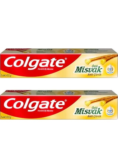 Colgate Misvak Özlü Diş Macunu 75 ML x 2