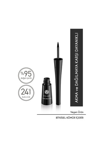 Yves Rocher Fırça Uçlu Eyeliner -01. Siyah 01 Siyah