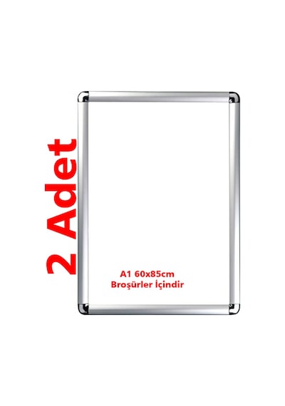 A1 Alüminyum Çerçeve 60X85 2'li Paket