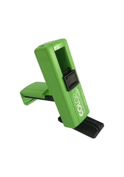 Colop Cep20 Kaşe Yeşil Kasa Mavi Keçe - 14x38mm Renksiz