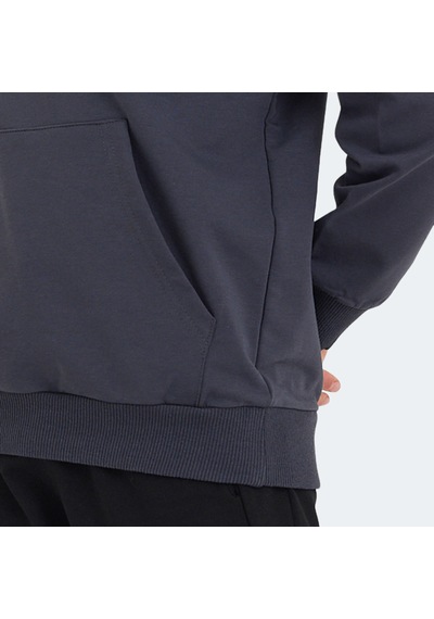 Slazenger LETTO Çocuk Kapüşonlu Cepli Koyu Gri Sweatshirt