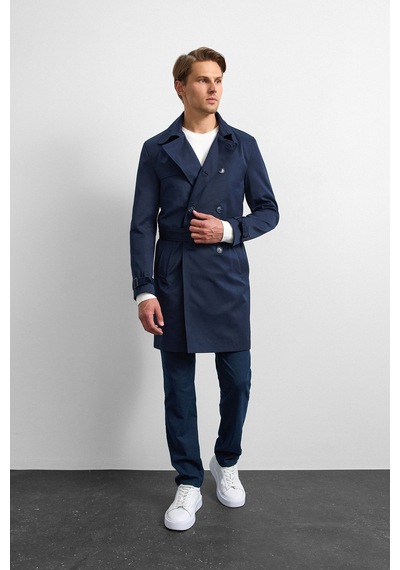 Backandbond Lacivert Casual Trençkot Çok Renkli