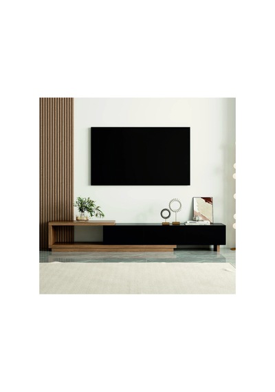 Pine Nero Tv Ünitesi Siyah - Atlantik Çam Pine Nero Tv Ünitesi Siyah - Atlantik Çam