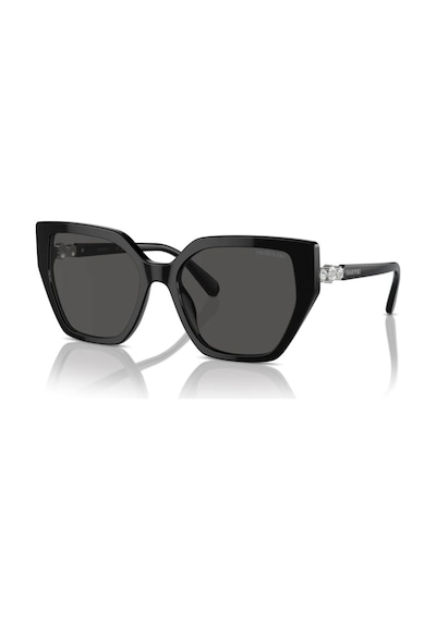 Swarovskı Sk6016-1001-87 Kadın Güneş Gözlüğü Siyah