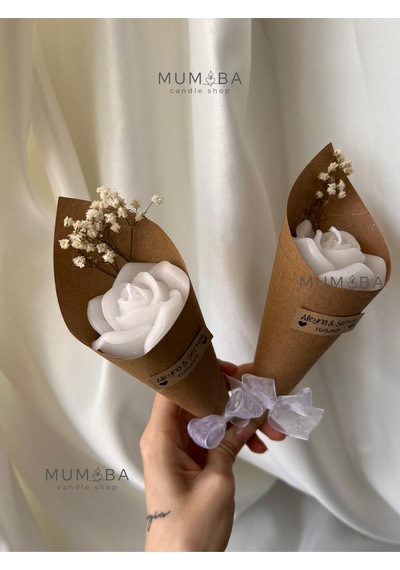Bernami Vazo Pinterest 15 Adet Süslemeli Gül Mum Buket, Doğum, Sünnet, Düğün Nişan Söz, Kına, Doğum Günü. Diğer