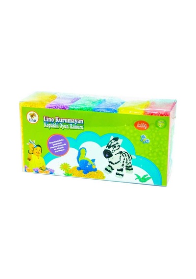 Lino Kurumayan Köpüklü Oyun Hamuru 6 Renk 6x10gr