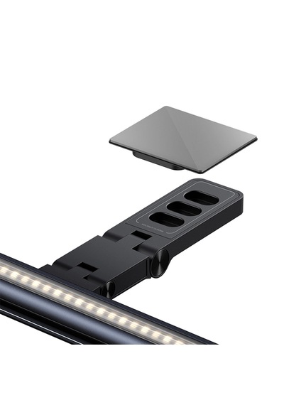 Baseus İ-wok 3 Manyetik Monitör Lambası Bs-lt007 Siyah Asimetrik Göz Koruyucu Ekran Işığı Usb-c 270 Ayarlanabilir 2700k-6000k