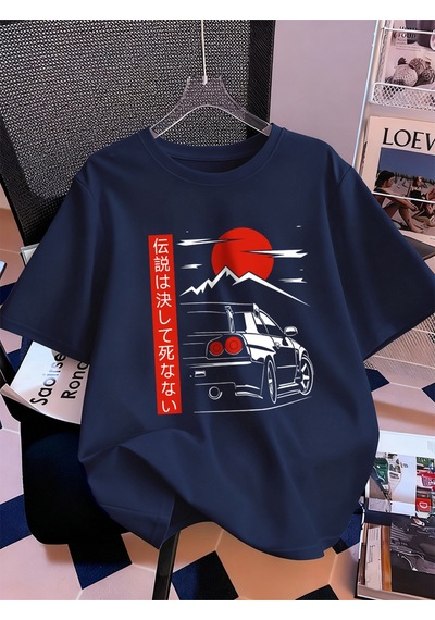 Noıssey Urban Pop Graphic Kadın Tişört Koleksiyonukod 5104 Lacivert