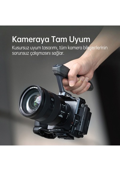 Falcam F22 F38 F50 Quick Release V3 Fx3 Fx30 Uyumlu Modüler Kamera Kafesi Siyah - C00b2823b