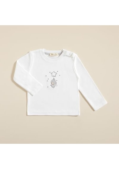 Elephant Uzun Kollu Pijama Üstü Acı Kahverengi