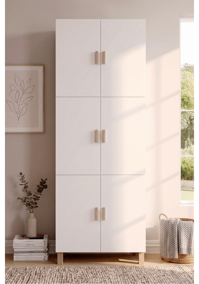 Oslo 6 Kapaklı Ahşap Ayaklı Çok Amaçlı Dolap Ayakkabılık Mutfak Kiler Banyo Erzak Dolabı Beyaz Ol1-w Oslo 6 Kapaklı Ahşap Ayaklı Çok Amaçlı Dolap Ayakkabılık Mutfak Kiler Banyo Erzak Dolabı Beyaz Ol1-w