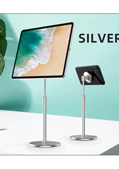 Mühlen Ph058 Ayarlanabilir Ergonomik Manyetik Telefon Standı Silver