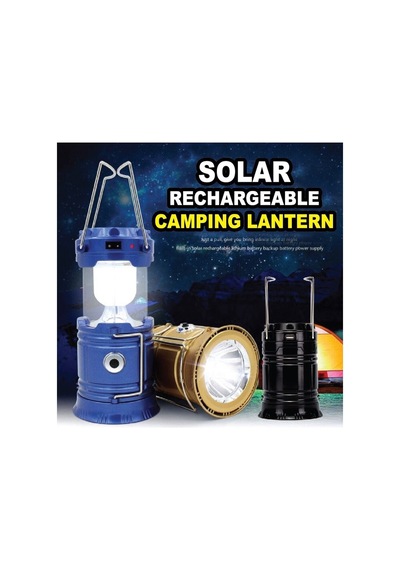 Kamp Feneri Güneş Enerjili Şarjlı Led Lamba Standart