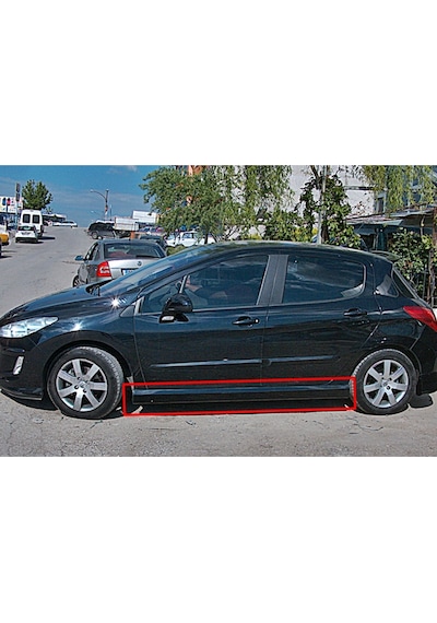 Peugeot 308 Marşpiyel Sağ Sol Takım Fiberglass Boyasız Uyumlu