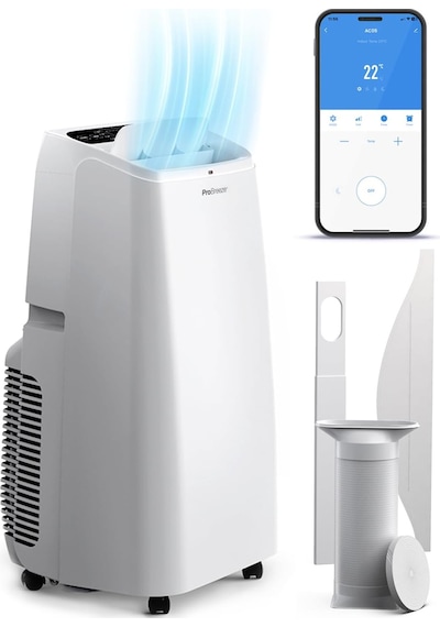 Pro Breeze 4'ü 1 Arada 12.000 BTU Akıllı Klima
