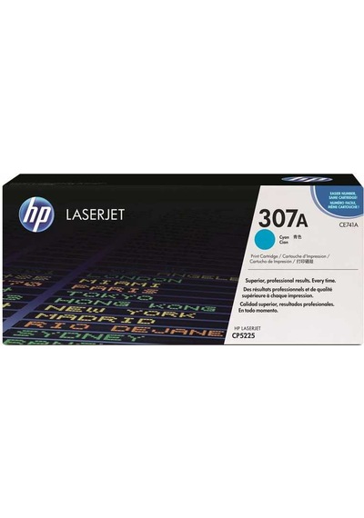 Hp (307A) Ce741A Mavi Toner Ce711A