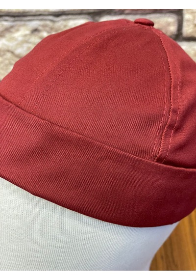 Hamze Docker Hip Hop Snapback Rapper Model Gabardin Şapka Bordo
