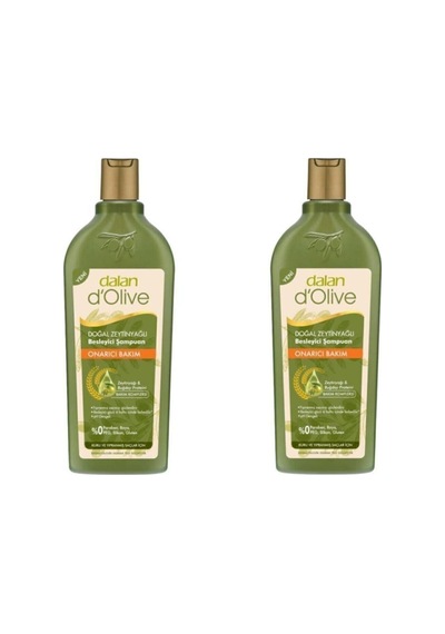 Doğal Zeytinyağlı Onarıcı Bakım Besleyici Şampuan 2 X 400 Ml Tüm Saç Tipleri