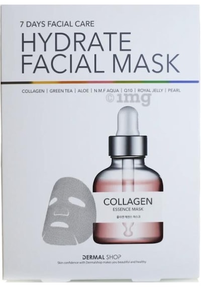 Dermal Shop 7 Günlük Cilt Bakımı Nem Maskesi 7 x 25 G