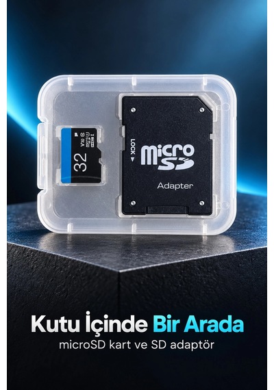 Mey İthalat Microsd Hafıza Kartı Ve Adaptör İkili Set 32 Gb