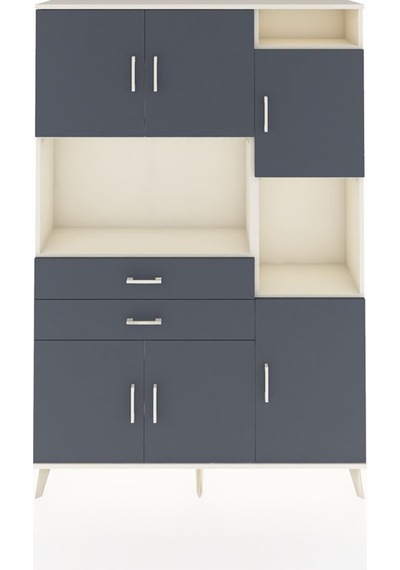 Arges Dolap 9 Raflı 2 Çekmeceli 6 Kapaklı 132x30x195 Aytaşı-antrasit/antrasit Antrasıt/antrasıt Arges Dolap 9 Raflı 2 Çekmeceli 6 Kapaklı 132x30x195 Aytaşı-antrasit/antrasit Antrasıt/antrasıt