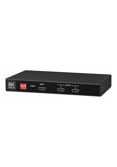 Hadron Hdx1431 Hdmı Splitter 8k 1 In 2 Out Siyah