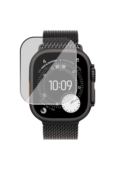 Forzacase Apple Uyumlu Watch  Ultra 3 49mm İçin Çerçeveli Tam Kaplayan 3d Pet Ekran Koruyucu Film - Fc016