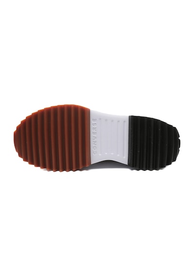Converse Run Star Hıke Canvas Platform Erkek Spor Ayakkabı Beyaz 166799c-e Siyah Beyaz Siyah - Beyaz