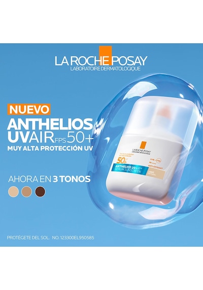 Anthelios Uvaır Spf50+ Renkli Güneş Koruyucu Fluid Açık Ton 50 Ml