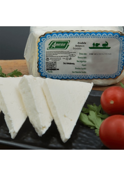 Amesia Tam Yağlı Beyaz Peynir 600 G
