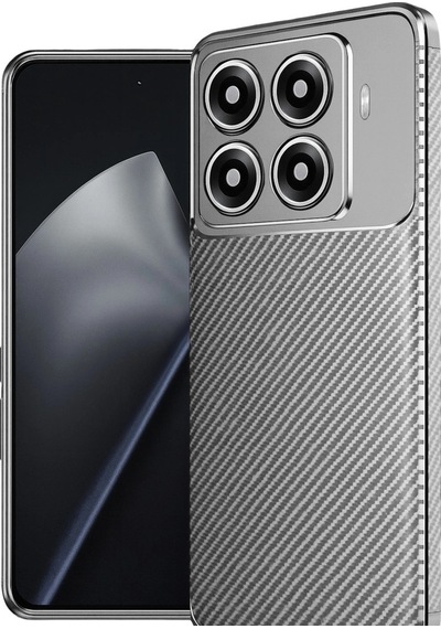 Xiaomi Mi 15t Pro Auto Focus Karbon Kapak - Gri Evimdeyokyok
