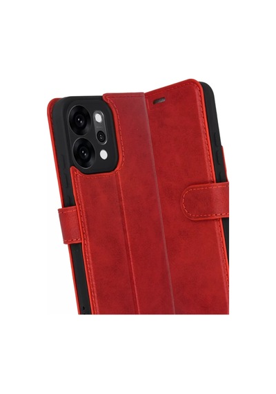 Newface Oppo Reno 14 Trend S Plus Kapaklı Kılıf - Kırmızı