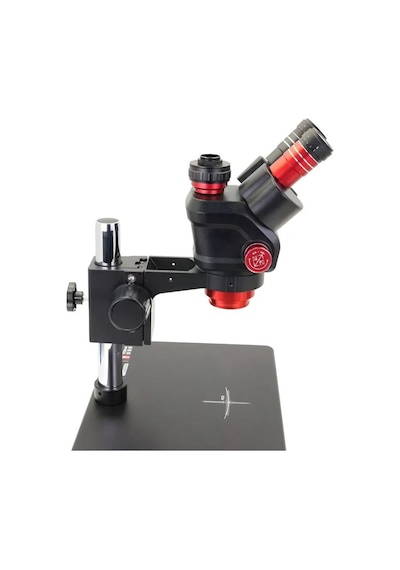 Myscope My-7s Trinoküler Stereo Mikroskop 6.5x-58x Sürekli Zoom 360 Ayarlanabilir Elektronik Tamir Mikroskobu