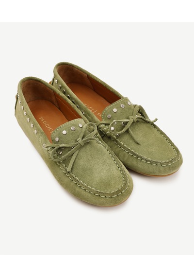Yargıcı Trock Detaylı Deri Loafer 25ykay4022x 007 Haki