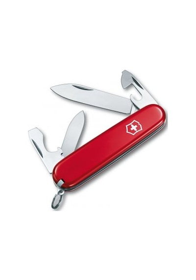 Victorinox Kamp 0.2503 Recruit + Lazer Yazı Kırmızı