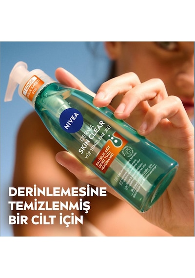 Nivea Derma Skin Clear Sivilce Karşıtı Yüz Temizleme Jeli 150 ML