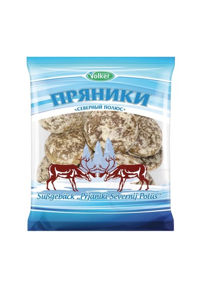 Waldemar Völker Gingerbread North Pole Zencefilli Kurabiyeler 400g