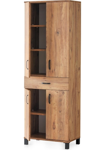 Ekonomik Mutfak Ofis Çok Amaçlı Dolap 60X40X180 (489945044)