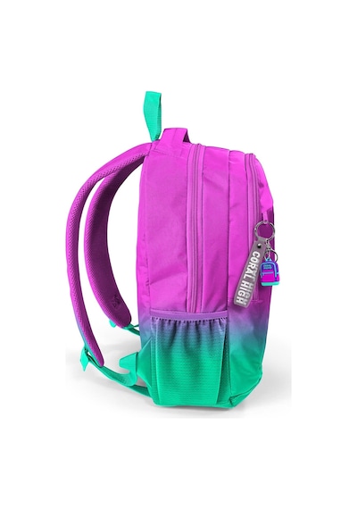 Coral High Kids Pembe Su Yeşili Renk Geçişli Üç Bölmeli Okul Sırt Çantası 23664