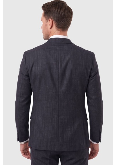 Rizzup Erkek Slim Fit Kırçıllı Koyu Lacivert Takım Elbise İpli Lastikli Pantolon Spor Şık Takım Elbise 2701841 Rizzup Erkek Slim Fit Kırçıllı Koyu Lacivert Takım Elbise İpli Lastikli Pantolon Spor Şık Takım Elbise 2701841