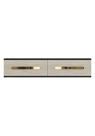 Tda1220atg - Rany120 Duvara Montaj Tv Stand, Tv Rafı, Tv Sehpası Antrasit - Traverten - Gold 120cm Tda1220atg - Rany120 Duvara Montaj Tv Stand, Tv Rafı, Tv Sehpası Antrasit - Traverten - Gold 120cm