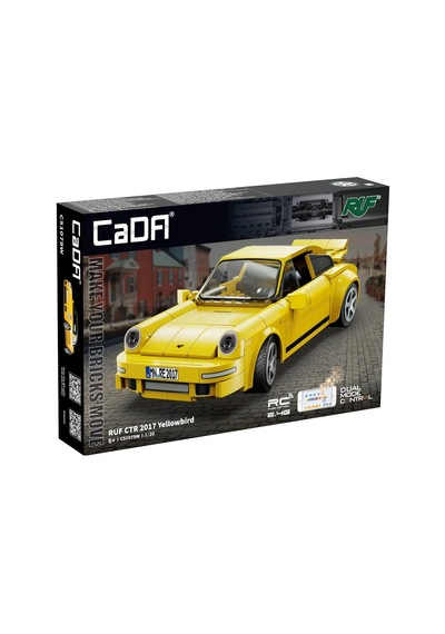 C51079w Cada Ruf Ctr 2017 Yellowbird Blok Seti 222 Parça -vagon Life