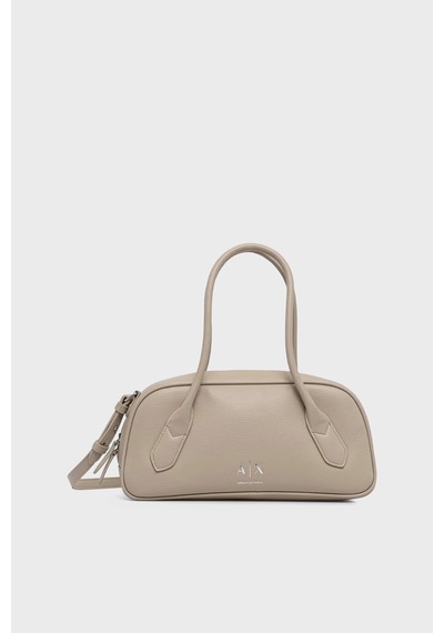 Armani Exchange Logolu Ayarlanabilir Omuz Askılı Çanta Kadın Çanta Xw003034 Af26577 U6208 Ekru