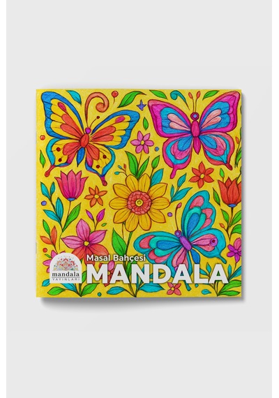 Mandala Büyükler İçin Boyama Kitabı Masal Bahçesi