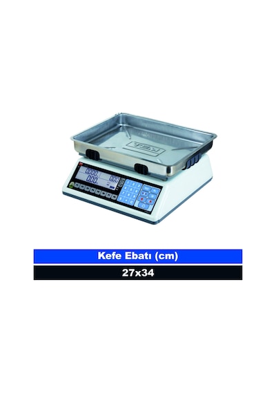Tem Ege 6 Kg 1 Gr Fiyat Hesaplamalı Terazi