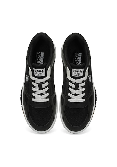 U.s. Polo Assn.mysterıo 4fx Beyaz Erkek Sneaker Siyah Siyah
